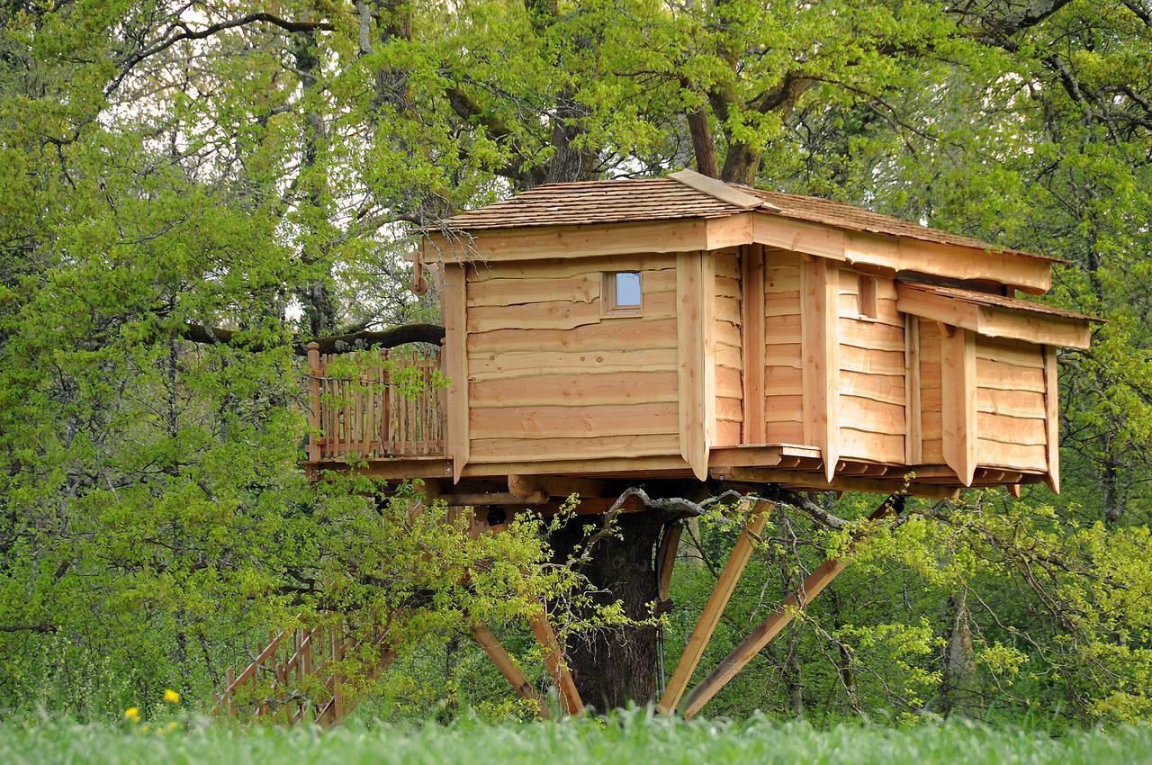 La Cabane Du Vieux Chene Susmiou Bagian luar foto